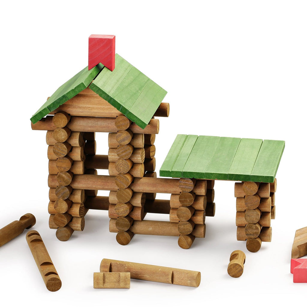 Wooden Building Block Set for Kids - Toy Maker of Lunenburg