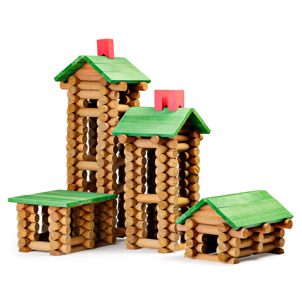 Wooden STEM Building Blocks, 450 PCS/Set - SainSmart Jr.