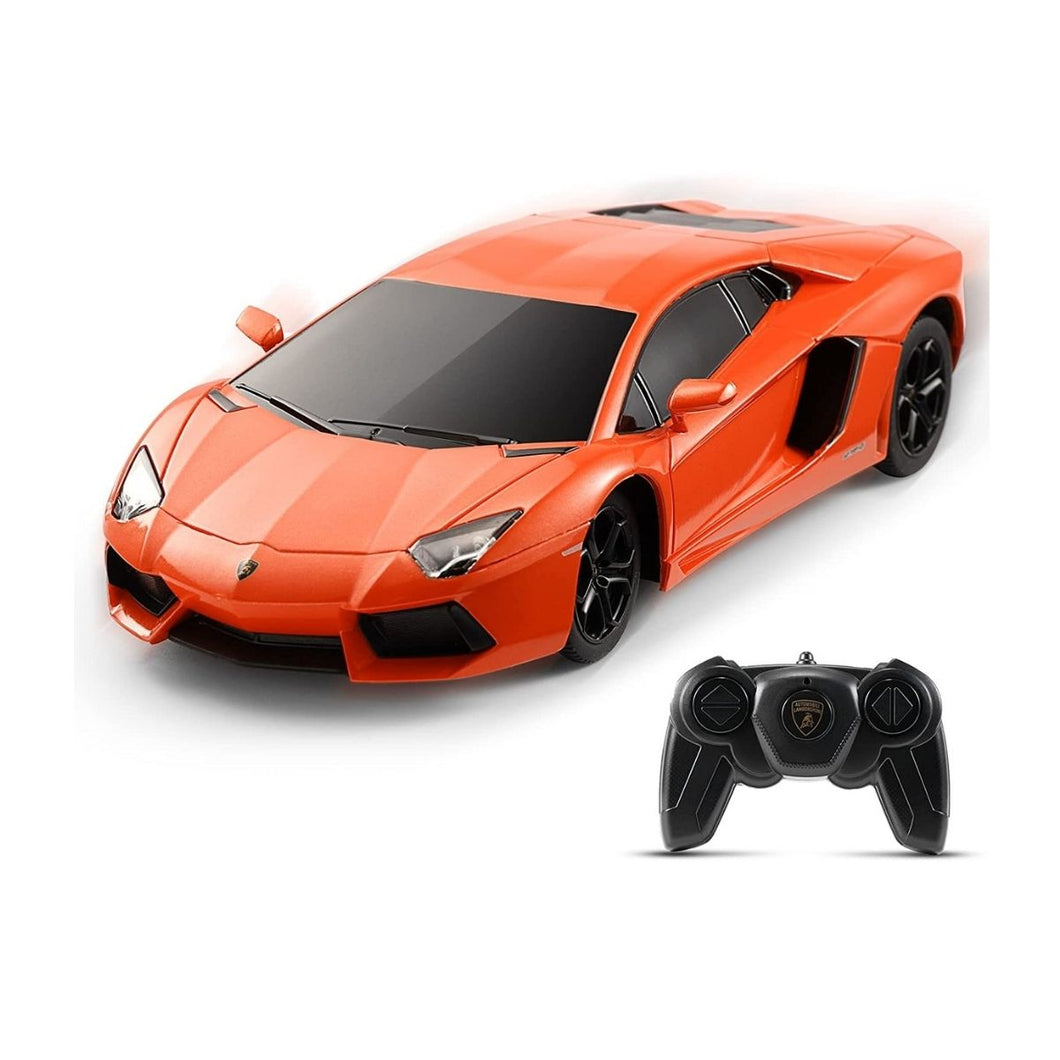 1: 24 Rastar Remote Control Lamborghini Aventador Coupe Race Car, Orange
