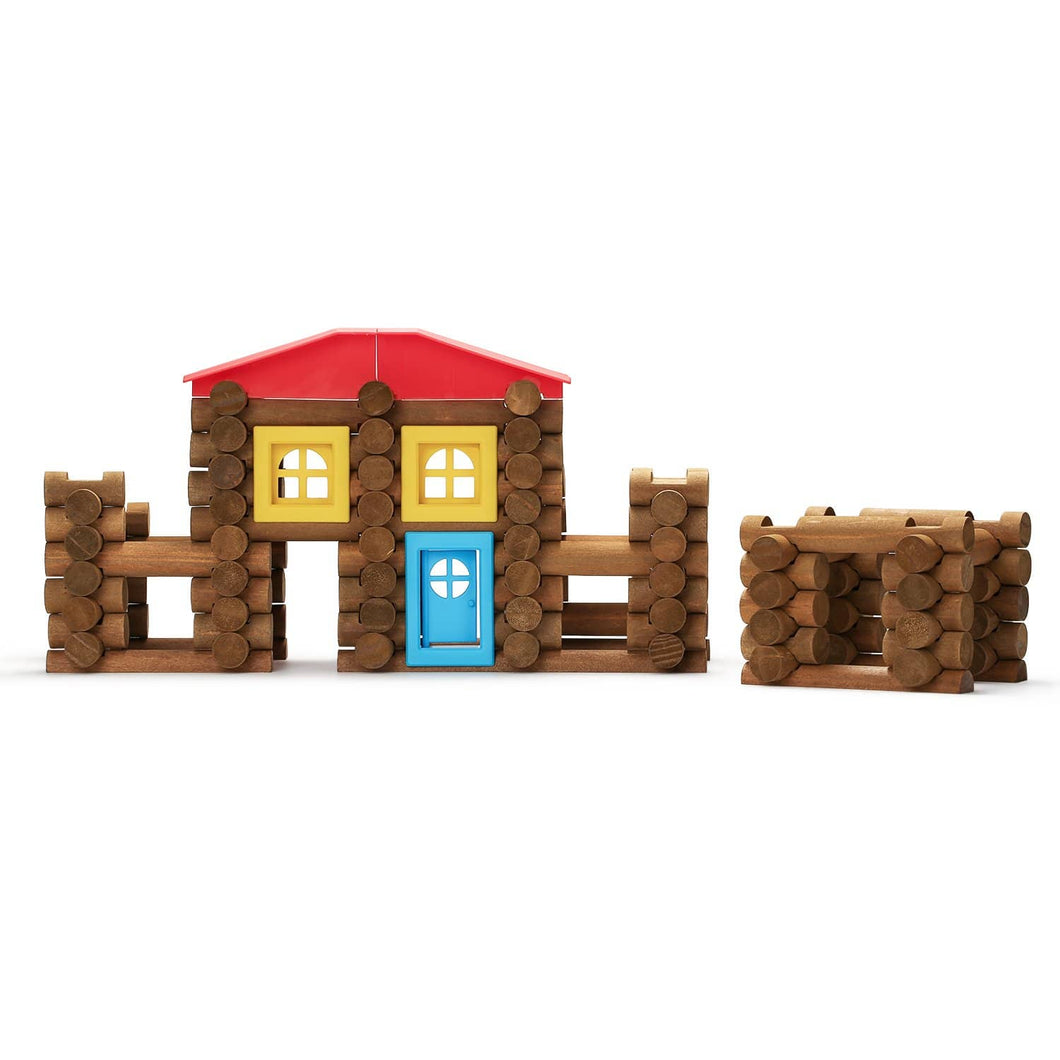 Wooden Log Cabin Set Building House (150 pcs)